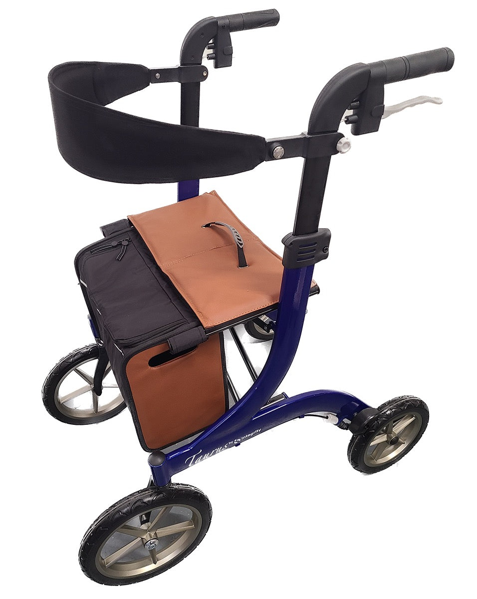 Integrity Taurus Premium Rollator - Metallic Deep Blue